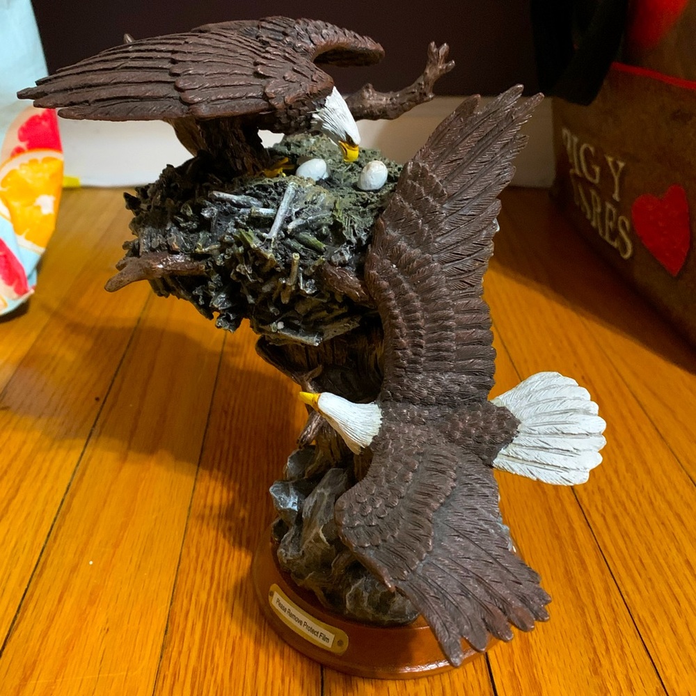 Winged Guardians Protectors of the Nest Eagles